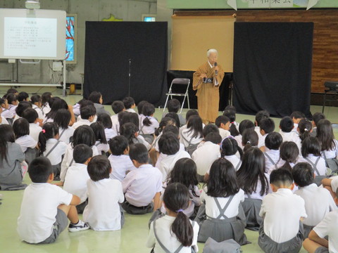 平和集会のようす
