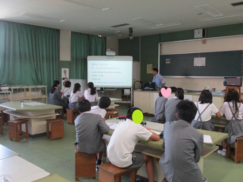 キャリア講演会のようす　　嘉手納消防署 ニライ消防本部