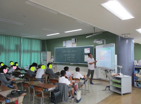 キャリア講演会のようす　　沖縄銀行